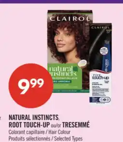 Pharmaprix NATURAL INSTINCTS, ROOT TOUCH-UP or TRESEMMÉ Hair Colour offer