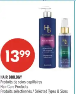 Pharmaprix HAIR BIOLOGY Hair Care Products offer