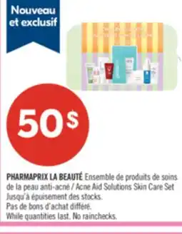 Pharmaprix PHARMAPRIX LA BEAUTÉ Acne Aid Solutions Skin Care Set offer