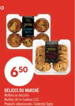 Pharmaprix Muffins ou biscuits Muffins (6) or Cookies (12) offer