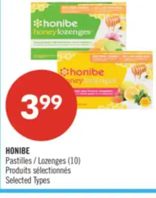 Pharmaprix HONIBE Lozenges offer