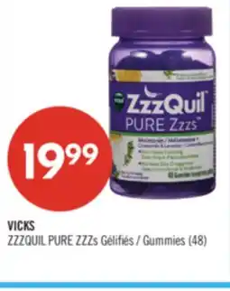 Pharmaprix VICKS ZZZQUIL PURE ZZZs Gummies offer
