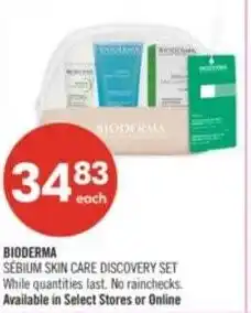 Shoppers Drug Mart Bioderma offer