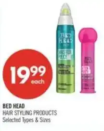 Shoppers Drug Mart Bed head hair styling products offer
