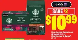 FreshCo Starbucks Roast and Ground Starbucks K-Cups offer