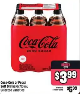 FreshCo Coca-Cola or Pepsi Soft Drinks offer