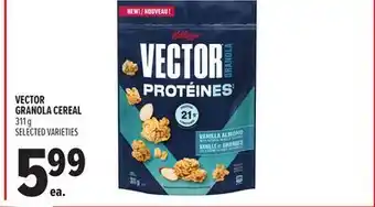 Metro VECTOR GRANOLA CEREAL offer
