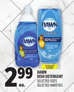 Metro DAWN DISH DETERGENT offer