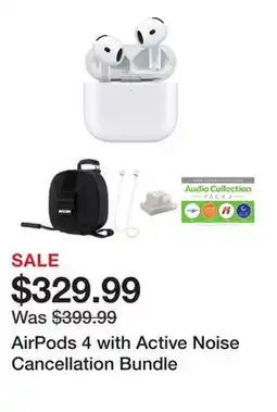 TSC Stores AirPods 4 with Active Noise Cancellation Bundle offer