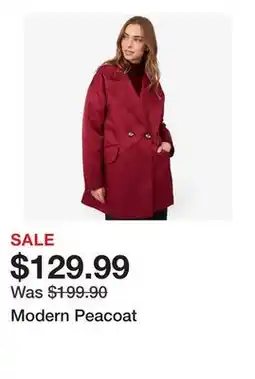 TSC Stores Modern Peacoat offer