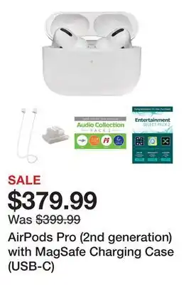 TSC Stores AirPods Pro (2nd generation) with MagSafe Charging Case (USB-C) offer