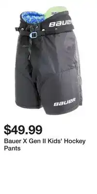 Sport Chek Bauer X Gen II Kids' Hockey Pants offer