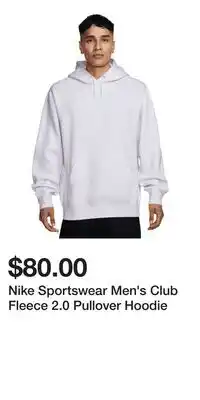 Sport Chek Nike Sportswear Men's Club Fleece 2.0 Pullover Hoodie offer