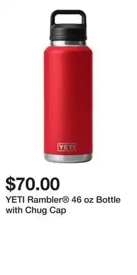 Sport Chek YETI Rambler 46 oz Bottle with Chug Cap offer