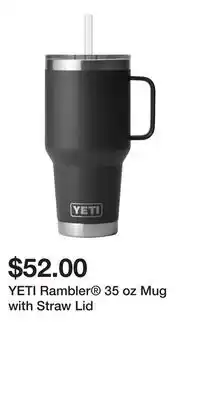 Sport Chek YETI Rambler 35 oz Mug with Straw Lid offer