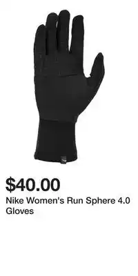 Sport Chek Nike Women's Run Sphere 4.0 Gloves offer