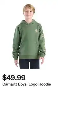 Sport Chek Carhartt Boys' Logo Hoodie offer