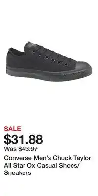 Sport Chek Converse Men's Chuck Taylor All Star Ox Casual Shoes/Sneakers offer