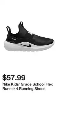 Sport Chek Nike Kids' Grade School Flex Runner 4 Running Shoes offer