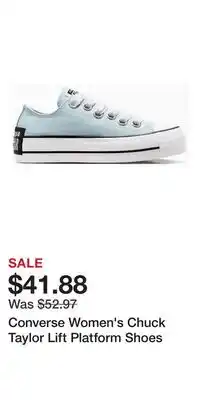 Sport Chek Converse Women's Chuck Taylor Lift Platform Shoes offer