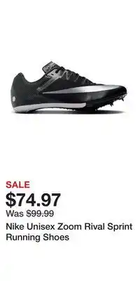 Sport Chek Nike Unisex Zoom Rival Sprint Running Shoes offer
