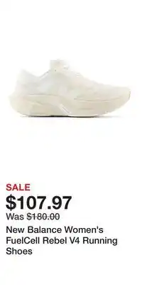 Sport Chek New Balance Women's FuelCell Rebel V4 Running Shoes offer