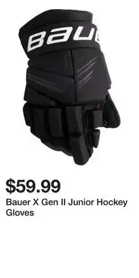 Sport Chek Bauer X Gen II Junior Hockey Gloves offer