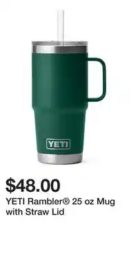 Sport Chek YETI Rambler 25 oz Mug with Straw Lid offer