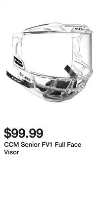 Sport Chek CCM Senior FV1 Full Face Visor offer
