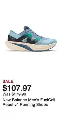 Sport Chek New Balance Men's FuelCell Rebel v4 Running Shoes offer