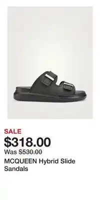 Holt Renfrew MCQUEEN Hybrid Slide Sandals offer