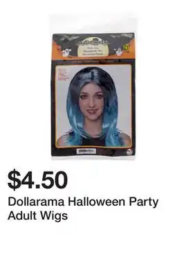 Dollarama Dollarama Halloween Party Adult Wigs offer