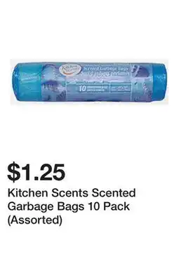 Dollarama Kitchen Scents Scented Garbage Bags 10 Pack (Assorted) offer
