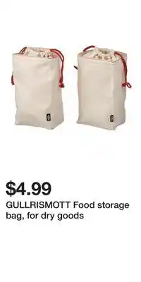 IKEA GULLRISMOTT Food storage bag, for dry goods offer