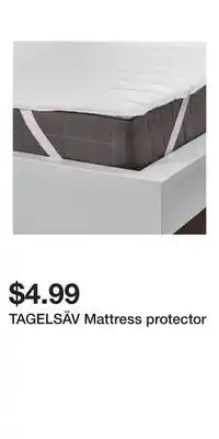 IKEA TAGELSÄV Mattress protector offer