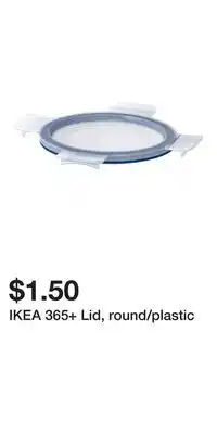IKEA IKEA 365+ Lid, round/plastic offer