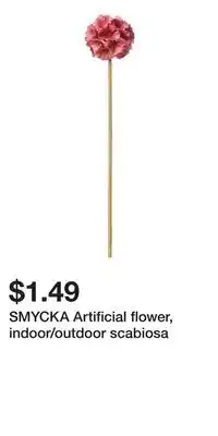 IKEA SMYCKA Artificial flower, indoor/outdoor scabiosa offer