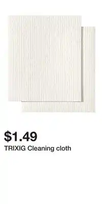 IKEA TRIXIG Cleaning cloth offer