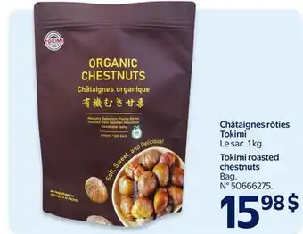 Walmart Châtaignes rôties Tokimi offer