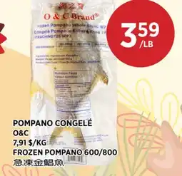 Kim Phat O&C FROZEN POMPANO 600/800 offer
