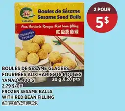 Kim Phat YAMADA FROZEN SESAME BALLS WITH RED BEAN FILLING offer