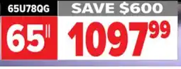 2001 Audio Video 65U78QG - 65 MINI-LED 165HZ 3000 NIT offer
