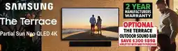 2001 Audio Video SAMSUNG The Terrace Partial Sun Neo QLED 4K 55 offer