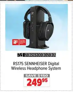 2001 Audio Video RS175 SENNHEISER Digital Wireless Headphone System offer