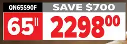 2001 Audio Video SAMSUNG 65 OLED NEO PANEL offer
