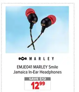 2001 Audio Video EMJE041 MARLEY Smile Jamaica In-Ear Headphones offer