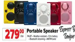 2001 Audio Video PALBT Portable Speaker offer