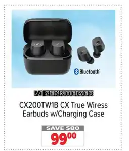 2001 Audio Video SENNHEISER CX True Wiress Earbuds w/Charging Case offer