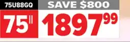 2001 Audio Video 75U88GQ Hisense 75 LED Mini LED offer