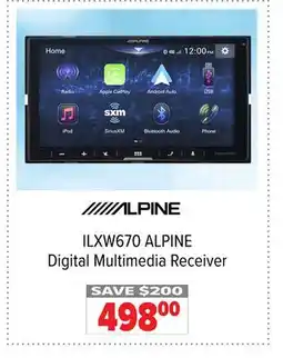 2001 Audio Video ALPINE Digital Multimedia Receiver offer